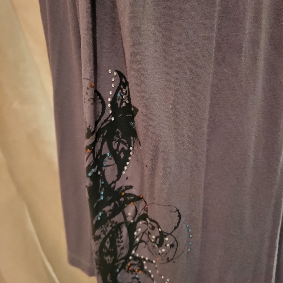 Chic Backless Gray Halter Dress - Picture 3 of 7